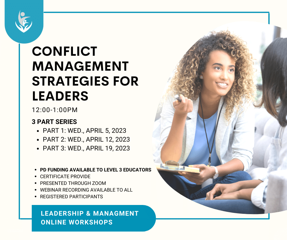 Read more about the article Conflict Management Strategies for Leaders (3 hours)