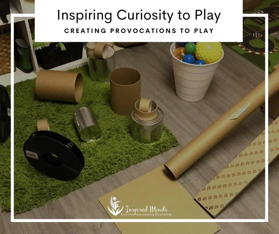 Read more about the article Inspiring Curiosity to Play: Creating Provocations and Invitations to Play!