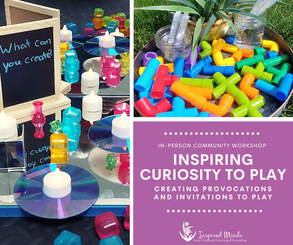 Read more about the article IN-PERSON! Inspiring Curiosity to Play: Creating Provocations and Invitations to Play